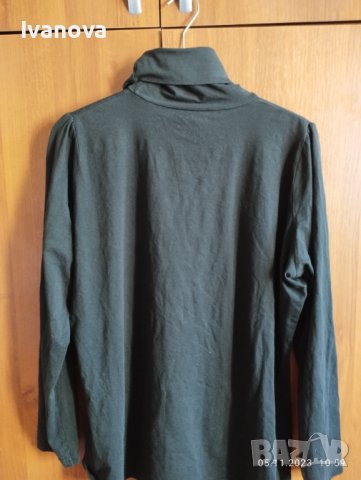 Продавам памучно черно поло 2XL, снимка 1 - Блузи с дълъг ръкав и пуловери - 42860685