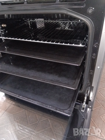 Иноксова свободно стояща печка с керамичен плот Gorenje с 2 години Гаранция!, снимка 4 - Печки, фурни - 53921302