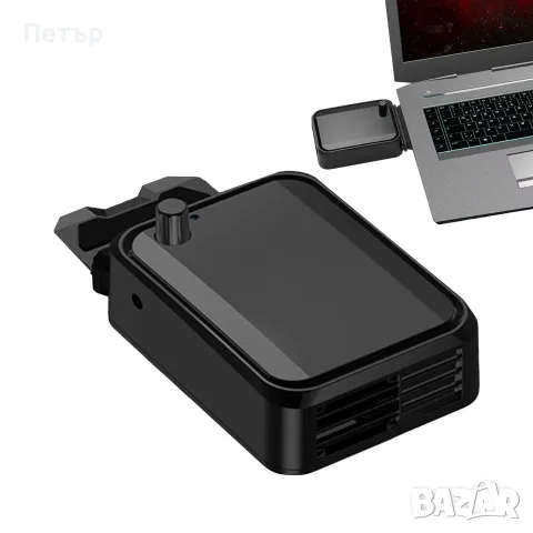 Охладител за лаптопи USB с регулиране на оборотите