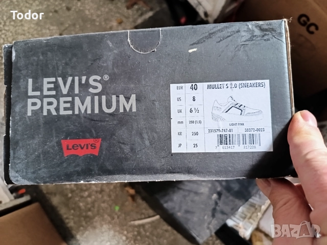 Дамски маратонки levi's premium, снимка 6 - Маратонки - 52858183