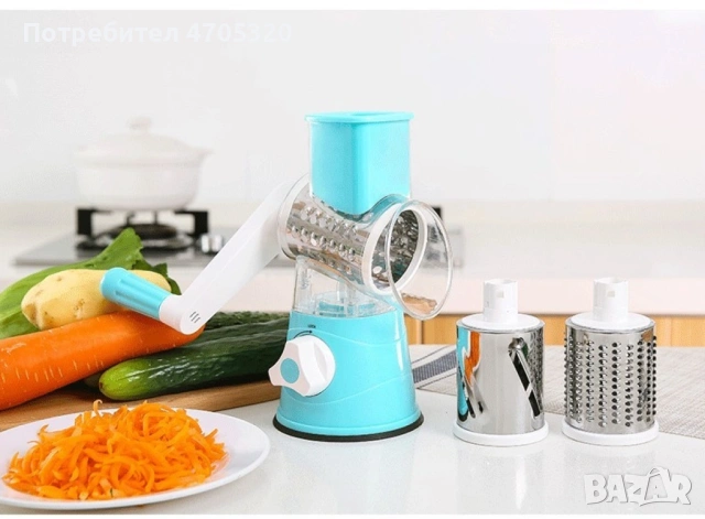 Интересно ренде тип ръчна мелничка с 3 рендета от неръждаема стомана / Размер на продукта: 26 * 11 *, снимка 16 - Аксесоари за кухня - 53088605