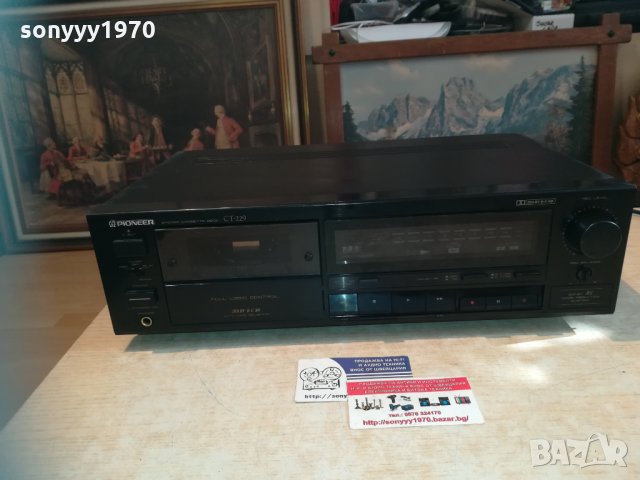 pioneer ct-229 deck made in japan-sweden 0511201703, снимка 7 - Декове - 30687195