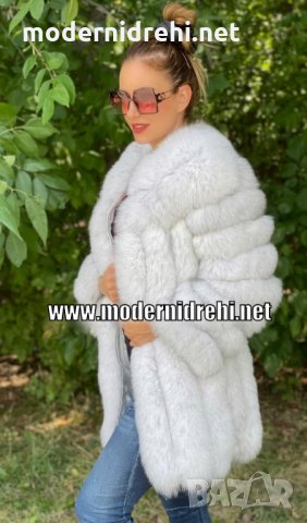 Дамско елегантно палто от лисица код 93, снимка 2 - Палта, манта - 33924419