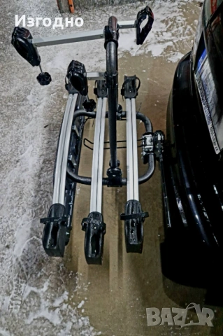  Багажник за велосипеди за теглич Menabo Winny Plus 3 Thule, снимка 7 - Аксесоари и консумативи - 53246507