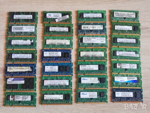 RAM DDR2 1GB 667mhz 800mhz за лаптоп