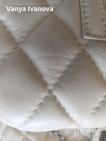 Antonia Moretti бежова раница естествена кожа, снимка 10 - Чанти - 50733980