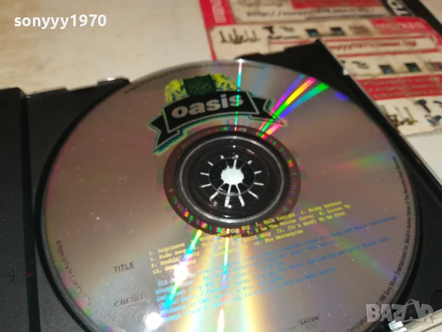 OASIS CD 0508251540, снимка 6 - CD дискове - 51262659