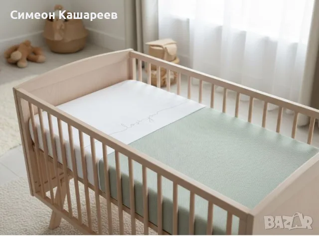 Бебешко одеяло "Love You"  75x100 см, снимка 4 - Спално бельо и завивки - 56425358
