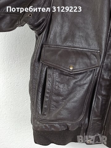 ARMA leather jacket 50, снимка 6 - Якета - 39441862