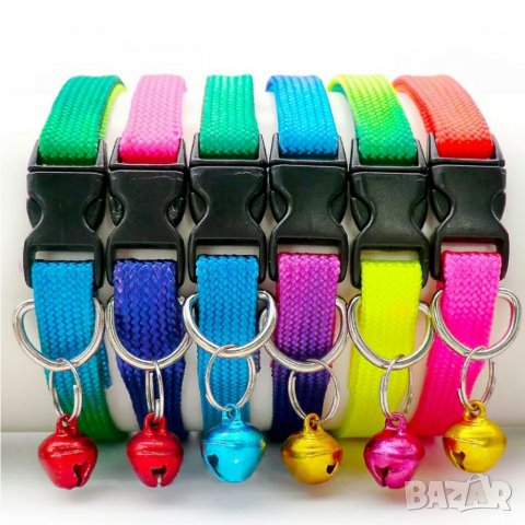 Нашийник с повод Дъга за малко куче. Нашийници за кучета. Нашийник за малко куче. Повод , снимка 3 - За кучета - 24445918