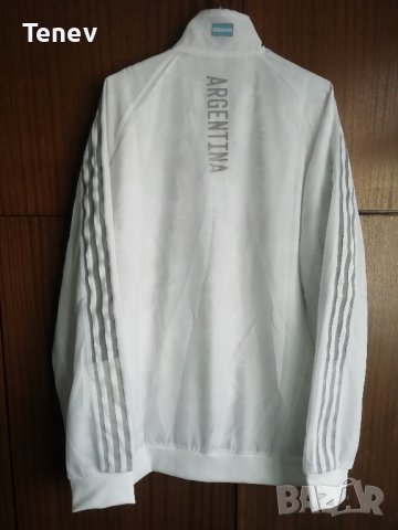 Adidas Argentina National AFA Uniforia Anthem Ново Оригинално Горнище Яке Аржентина, снимка 2 - Спортни дрехи, екипи - 38954930