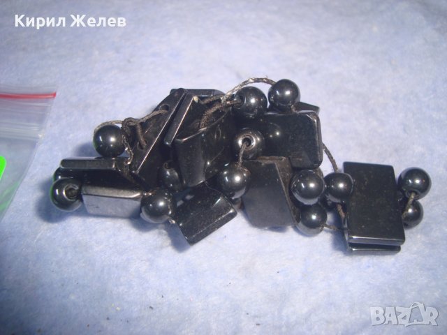 ХЕНД - МЕЙД АРТ ГРИВНА от ПОЛИРАН МАГНЕТИТ 27889, снимка 3 - Гривни - 37065289