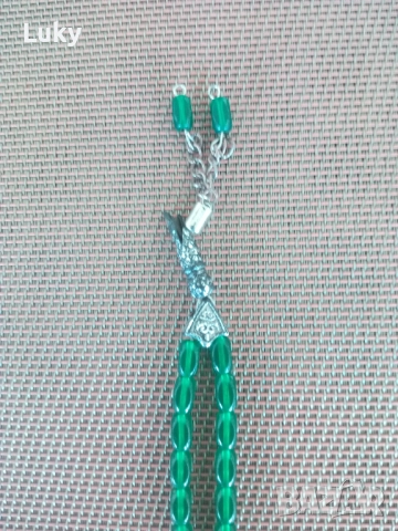 Стилна и красива с изработката си ,колекционерска броеница., снимка 3 - Антикварни и старинни предмети - 51686023