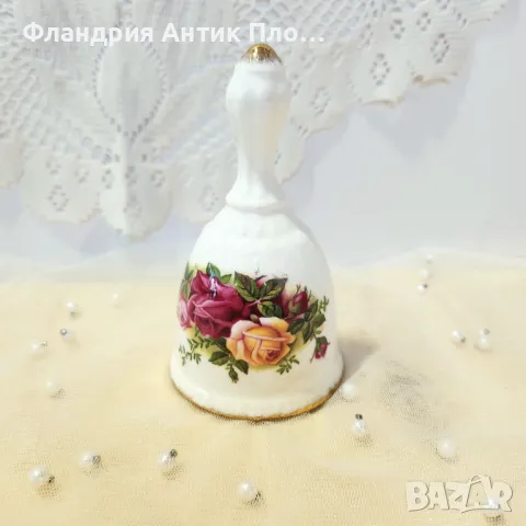 Камбанка  Old Country Roses на Royal Albert, снимка 1 - Декорация за дома - 49437538