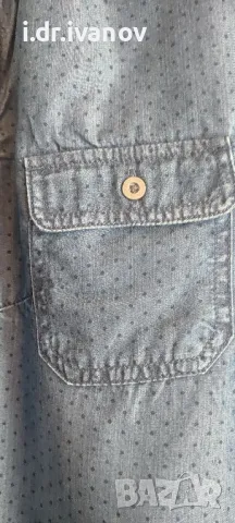 Дънкова риза Yessica , снимка 5 - Ризи - 48346945