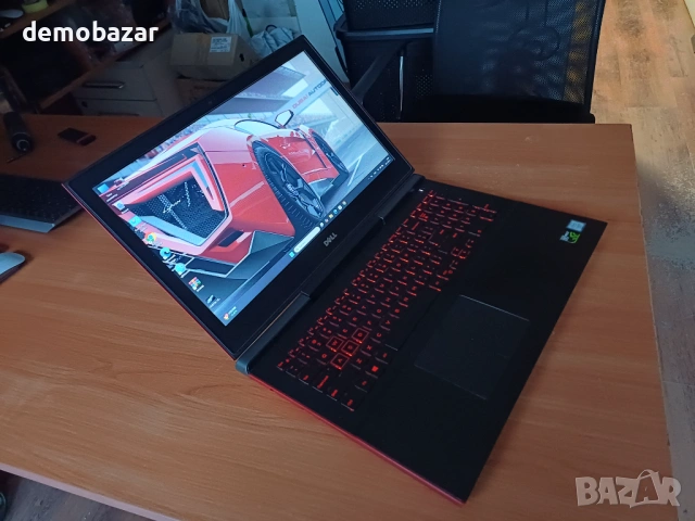 DELL Gaming Core™i5-7300HQ/GeForece GTX 1050/16GB Ram/512GB SSD, снимка 3 - Лаптопи за игри - 53124195
