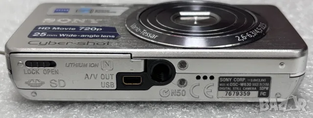 Цифров Фотоапарат Sony Cyber-shot DSC-W630, снимка 12 - Фотоапарати - 55991392