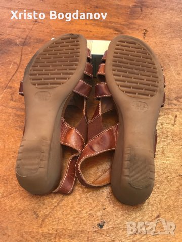 Дамски кожени сандали ,,Hush Puppies” номер 39, снимка 4 - Сандали - 29527119