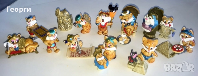 Продавам отделни фигурки на Kinder Surprise за попълване на колекции от Италия.(90-те), снимка 11 - Фигурки - 52663348