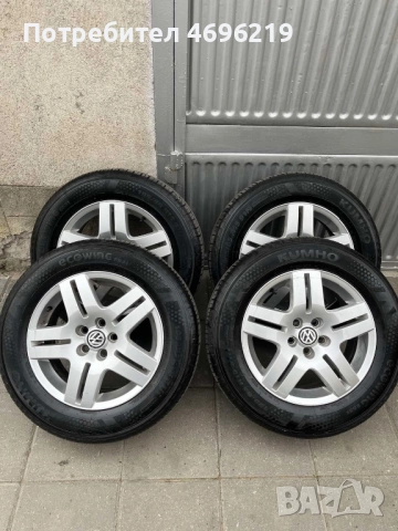 Продавам оригинални джанти Volkswagen Golf сиви