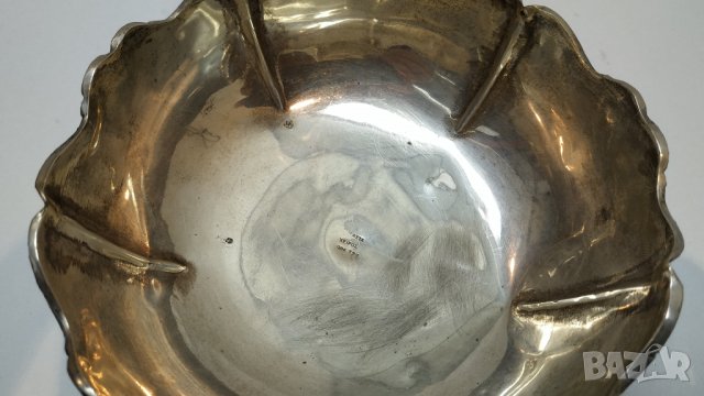 Сребърна купичка , снимка 4 - Антикварни и старинни предмети - 29864862