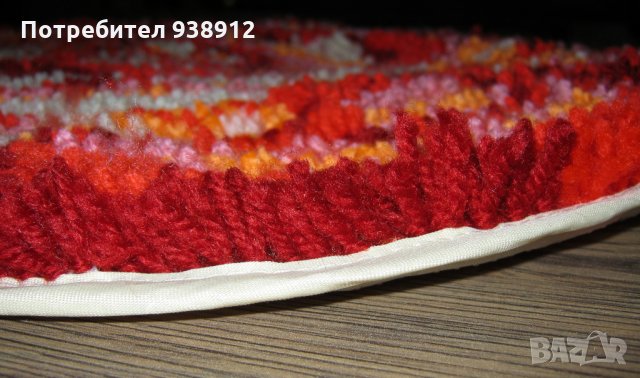 Фъкано килимче - ръчна изработка, снимка 6 - Килими - 31571414