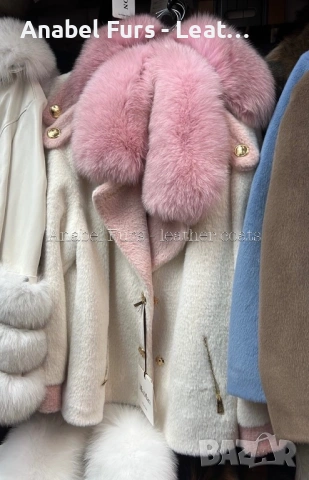 Нова колекция кожени якенца ✨❤️  Естествена кожа и естествен косъм ✅ Налични размери от S до 5XL ❗️, снимка 14 - Якета - 53036686