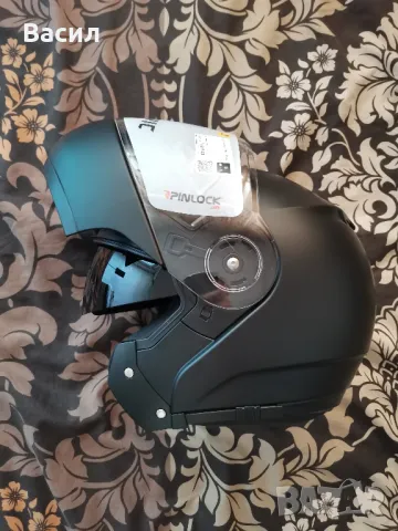 Каска за мотор Novic Switch Flip up-Отваряема гланц , снимка 6 - Спортна екипировка - 49476289