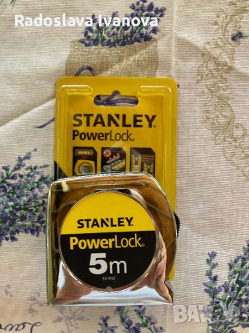 Ролетка Stanley PowerLock, снимка 1 - Други инструменти - 38457181