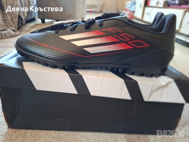 Стоножки мъжки-адидас F50, голям номер, снимка 2 - Футбол - 51463276