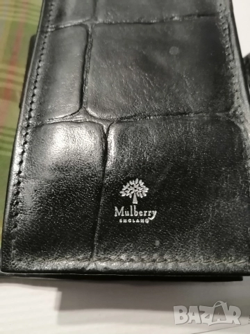 Ретро, английско портмоне Mulberry, снимка 4 - Антикварни и старинни предмети - 52636291