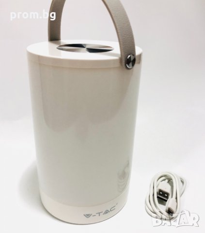 V-TAC, LED акумулаторна, къмпинг лампа Power bank, 4000K, 6W, снимка 1