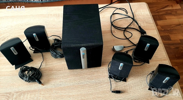 Субуфер EASYс пет колонки