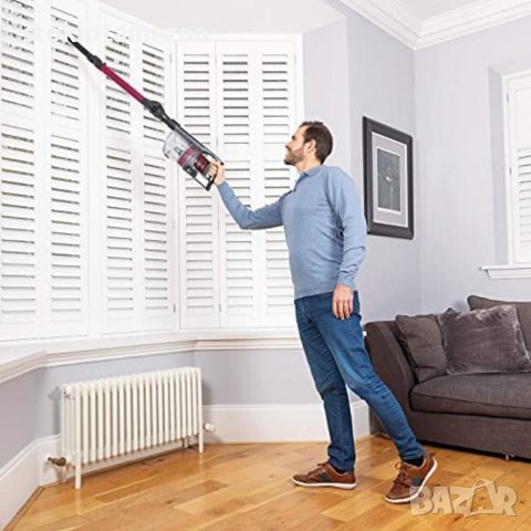 Вертикална прахосмукачка Shark IZ251EUT, 62Wh, 0.7 л, За килим и паркет, снимка 2 - Прахосмукачки - 39154502