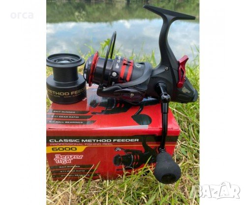 Байтрънър макара BENZAR Method Feeder Runner 6000 – два аванса и метална шпула, снимка 6 - Макари - 40109389