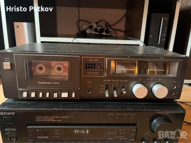 Дек Technics RS-M 205 перфектен запис и възпроизвеждане