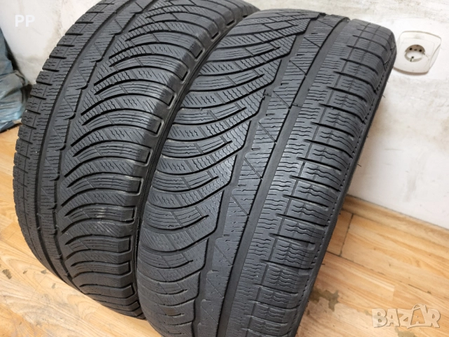 2 бр. 235/45/18 Michelin / зимни гуми, снимка 5 - Гуми и джанти - 51988716