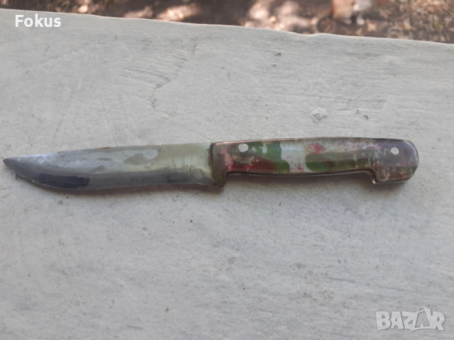 Стар малък български нож, снимка 2 - Антикварни и старинни предмети - 53274329