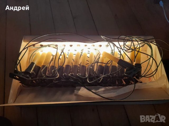 Стари лампи,лампички за елха AKA, снимка 7 - Други ценни предмети - 49545971