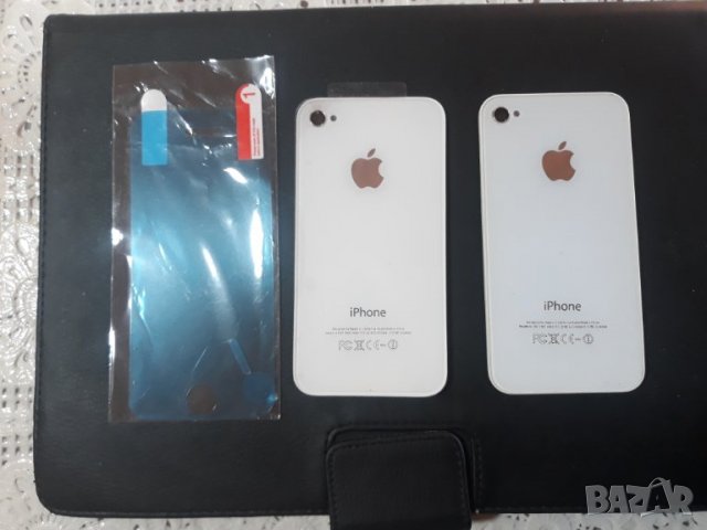 Оригинален бял заден капак за Iphone 4s , снимка 4 - Резервни части за телефони - 30908477
