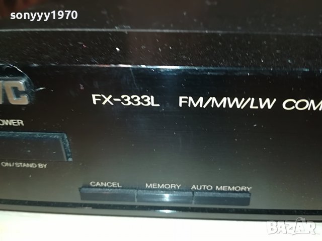 JVC FX-333LBK TUNER-ВНОС GERMANY 0607221933, снимка 2 - Ресийвъри, усилватели, смесителни пултове - 37310170