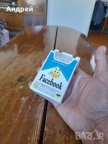 Пепелник Facebook, снимка 5 - Колекции - 55992929