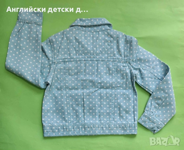Английско дънково яке , снимка 3 - Детски якета и елеци - 52022676