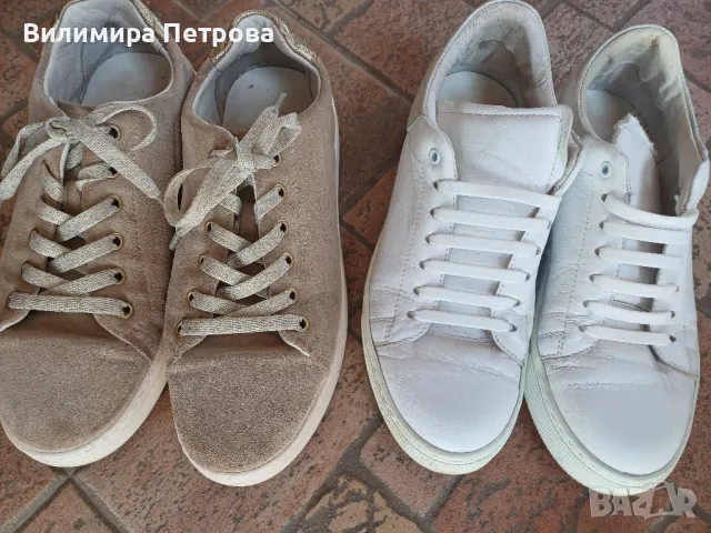 дамски кецове от естествена кожа,  размер 39