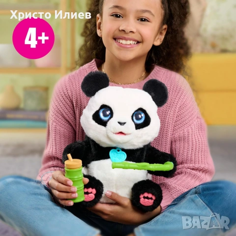 Интерактивна Търкаляща се Панда Coco Fur Real, снимка 6 - Образователни игри - 54297903
