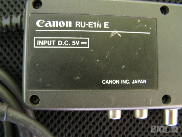 Видео-аудио адаптер CANON  (RF устройство RU-E1n)  , снимка 7 - Камери - 51681286