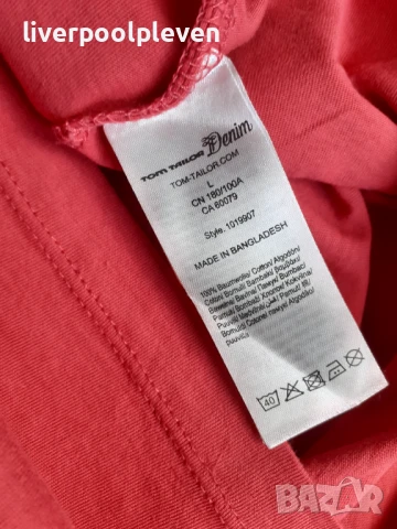 👉Tom Tailor Original L ефектна, снимка 5 - Тениски - 50768806