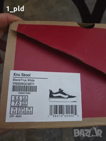 Сникърси VANS 37 номер, снимка 6 - Маратонки - 56149526