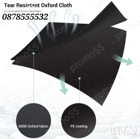 Сгъваем Рибарски стол до 120кг. с Метални Крака и Калъф, снимка 15 - Екипировка - 49628630