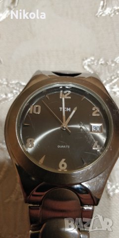 Метален часовник TCM, снимка 2 - Мъжки - 38800228